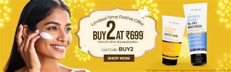 BUY Any 2 Products ₹699 | SPF Sunscreens in India – Dr Sheth's