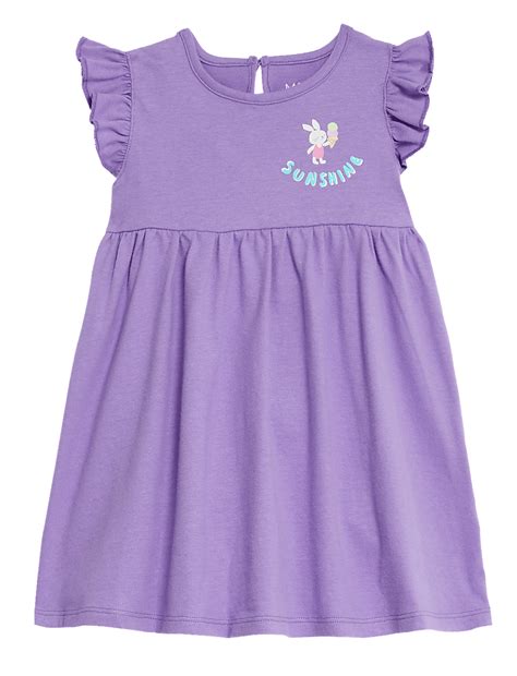 Buy Pure Cotton Bunny Dress at Marks & Spencer