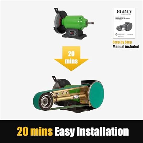KFMK 2x48 Belt Grinder Attachment for Bench Grinders, India | Ubuy