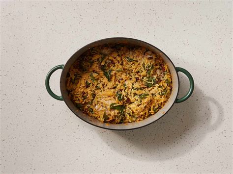 Chicken and Orzo Bake Recipe