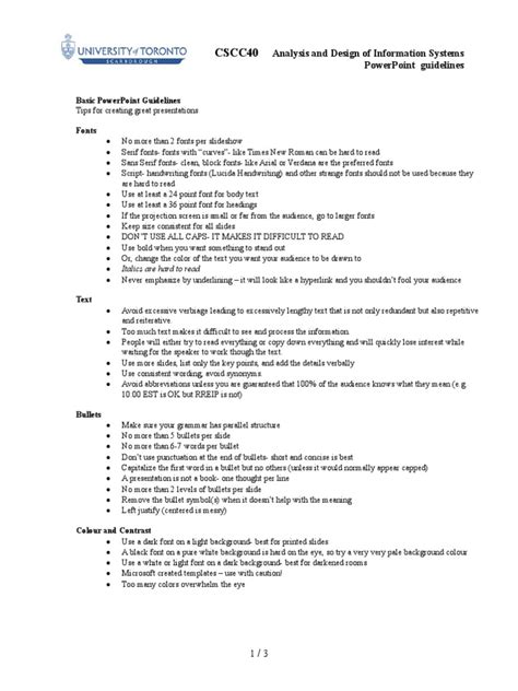 Image result for PowerPoint Guidelines