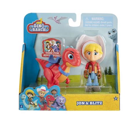 Dino Ranch Jon og Blitz - Dino Ranch-figurer 39728A Shop - eurotoys.net