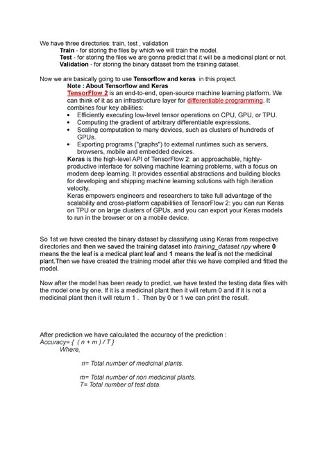 Medical plants recognization - We have three directories: train, test ...