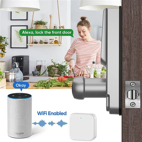 Changshanbrothers Keyless Door Lock, Smart Door Lock, 5-in-1 Keyless ...