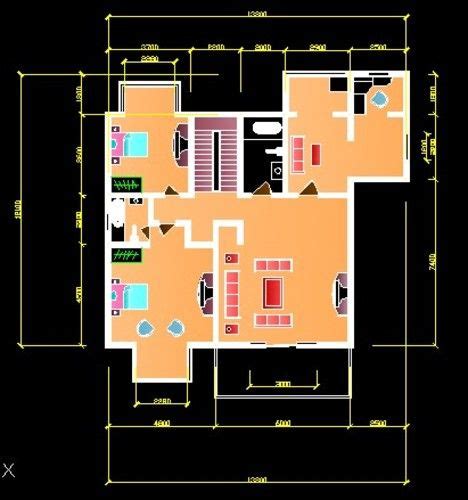 谁有没有简单设计房屋平面图的软件啊?-