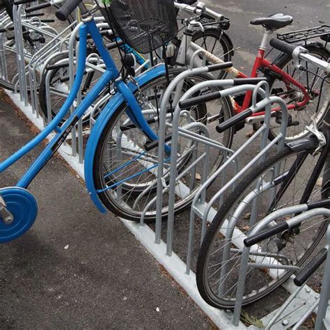 BIM objects - Free download! FalcoIdeal 2.0 double sided cycle rack ...