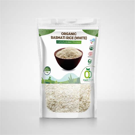 Organic Basmati Rice Long Grain (White) – OrganicDelight