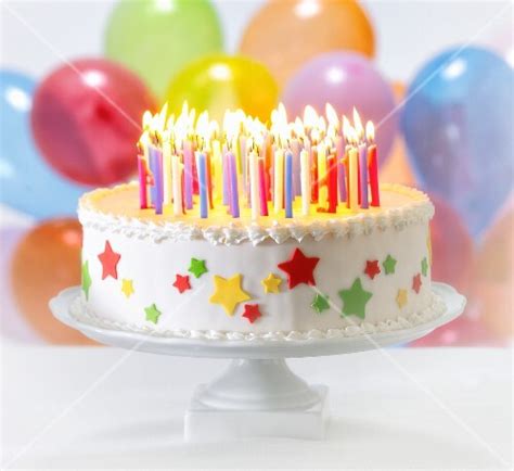 Birthday Cake with 50 candles – buy images – StockFood