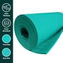 Royal Birds 100% EVA Eco Friendly Exercise Sea Green Yoga Mat 6mm With ...