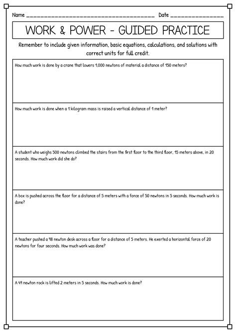 Image result for Work Practice Problems