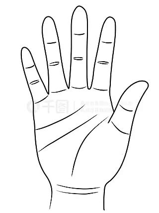 手掌简笔画 的图像结果