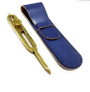 Brass Proportional Scale Divider Drawing Tool Professional 6” with Case ...