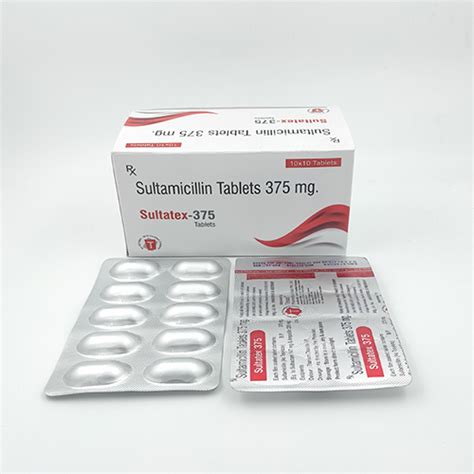 SULTATEX-375 Tablets Texas Pharmaceuticals Pvt. Ltd.