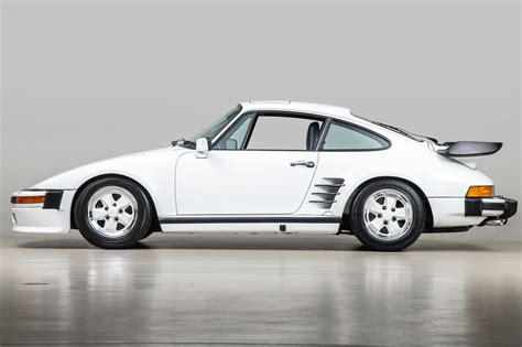 1986 Porsche 911 Turbo Slantnose Is White on Black Immaculate, Has Just ...
