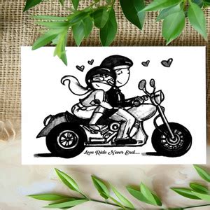 surmul Bike And Couple Temporary Tattoo For Male, Female Fake - Price ...