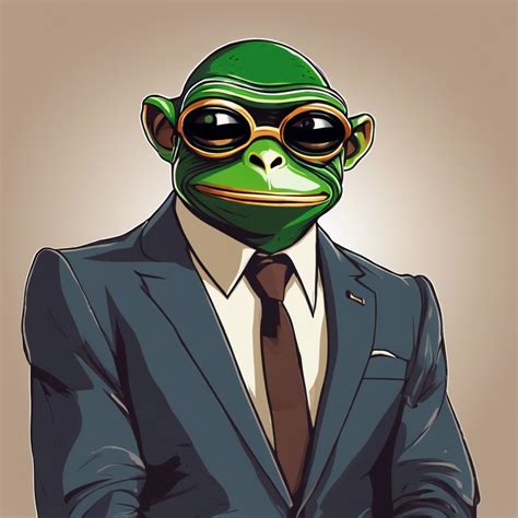Monkey-Frog in Business Suit | Stable Diffusion Online