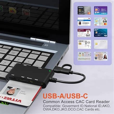 Reader Sim | USB C/A SIM Card Adapter Smart Card Reader 7-in-2 ...