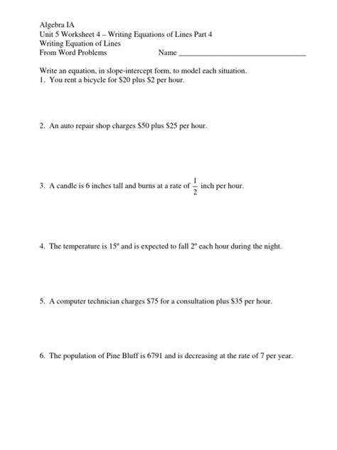 Image result for Linear Word Problems in One Variable Algebra 1