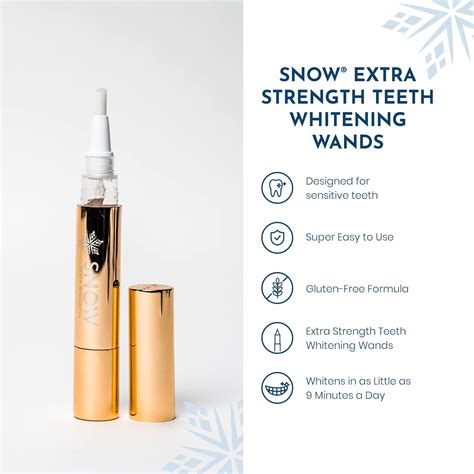 Snow Extra-Strength Teeth Whitening Serum - Oral Care Teeth Whitener Pen