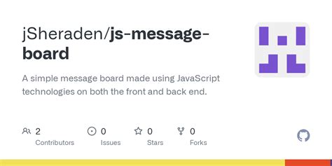 Message Board CSS Example 的图像结果