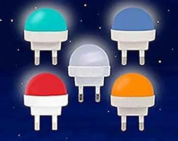 Maquter 0.5 Watt b22d AC Pin Mini LED Bulb, Cool Daylight (Multicolour ...