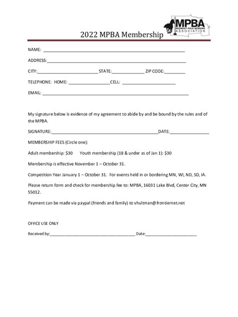 Fillable Online Fillable Online GMC MOTORHOMES INTERNATIONAL MEMBERSHIP ...