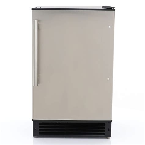 DUURA DIM25C Crescent Ice Maker Front-Venting for Indoor Built-in Undercounter Use, Shallow ...