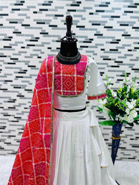 Chanderi Soft Kids Lehengas – Elegant Ethnic Wear for Girls - TREND BUY ...