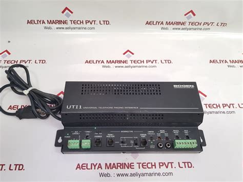 Bogen Communications Uti1 Universal Telephone Paging Interface – Aeliya ...