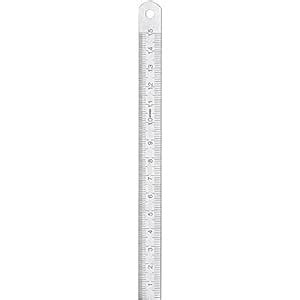 Ozar ASR-0953_Pk10 Stainless Steel 150mm Rule (Silver, Pack of 10 ...