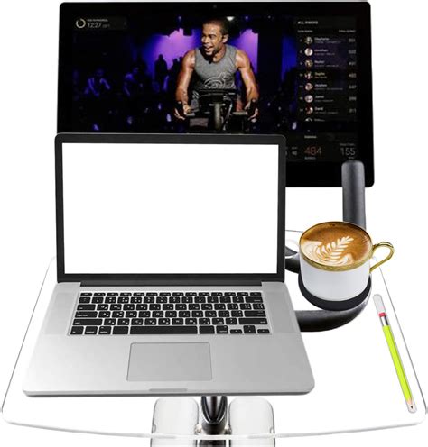 Buy Peloton Laptop Tray Acrylic Desktop Tray for Peloton Bike,Peloton ...
