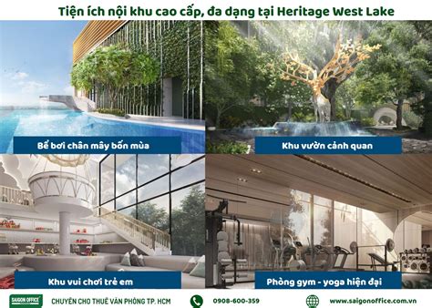 Heritage West Lake Hà Nội - Cho thuê văn phòng tòa nhà hạng A