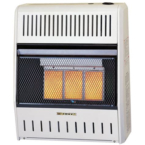 ProCom MN180HPA Ventless Natural Gas Wall Heater - 3 Plaque, 18,000 BT ...