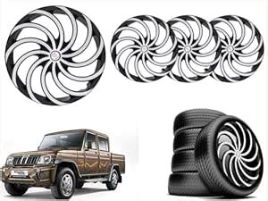 AUTO PEARL R15 inch Press Type Wheel Hubcap with Retention Ring for ...