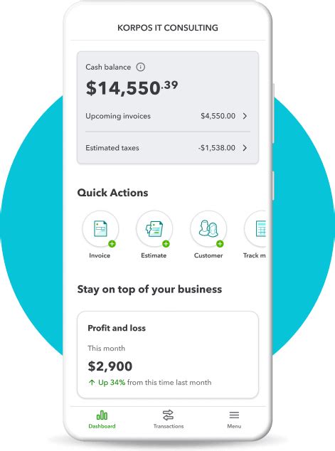 Image result for QuickBooks Mobile Application