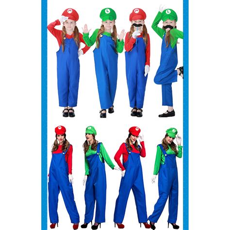 Buy The Super Mario Brothers Mens Mario Deluxe Costume Online at Lowest ...