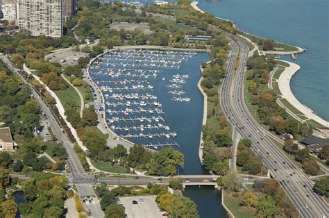 Diversey Harbor Lagoon, the Chicago Harbors in Chicago, IL, United ...