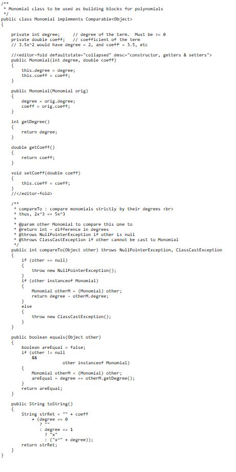 Image result for Polynomial Java