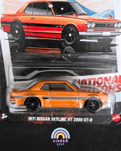 Hot Wheels 1971 Nissan Skyline HT 2000 GT-R - National Icons (Imported ...
