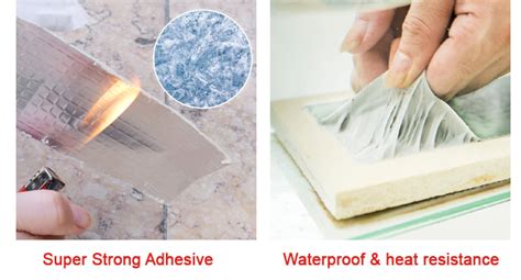 Thump Waterproof Duct Tape Aluminum Foil Butyl Rubber Adhesive