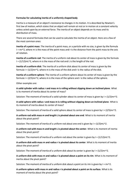 Inertia Explained 的图像结果