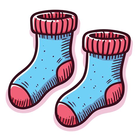 Christmas Socks Clipart - Ai Generative 33860909 PNG