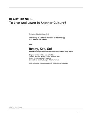 Fillable Online uoit Travelers - University of Ontario Institute of ...