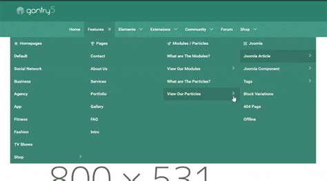 How to Change Gantry Menu CSS Style 的图像结果
