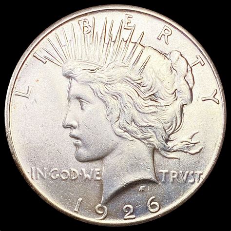 1926 Silver Peace Dollar UNCIRCULATED