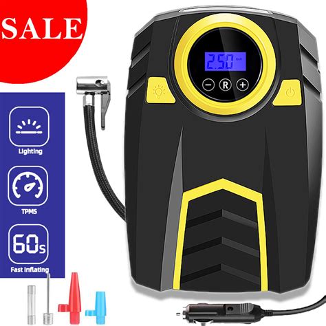 Tire Inflator Car Air Pump Compressor Electric India | Ubuy