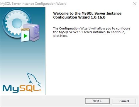 Image result for MySQL Server Instance Config Wizard