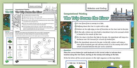 Robotics and Coding Computational Thinking - On the River
