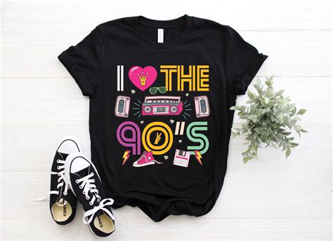 90s T-shirt, 90s Costume Clothing Tshirt, 90s T Shirts, 90s Party Tee ...