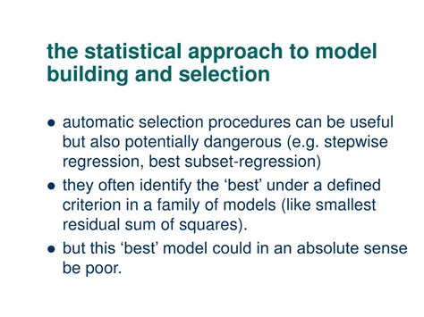 Statistical Model 的图像结果